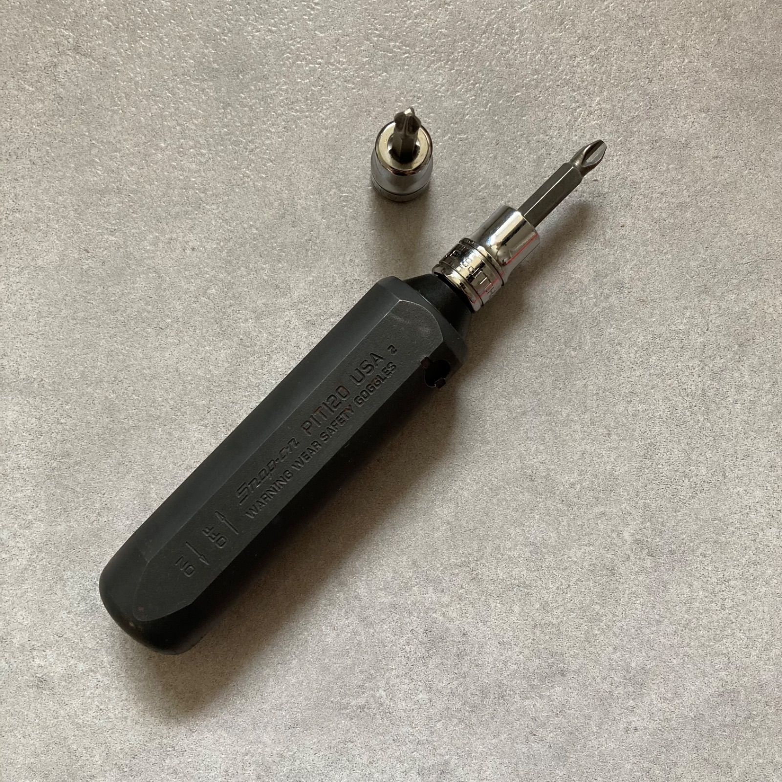 Snap-on スナップオン 3/8インチ インパクト ドライバー ショップ PIT120 ソケット付き