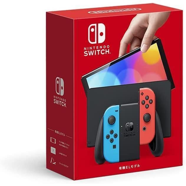 Nintendo Switch本体 有機ELモデル Joy-Con(L) ネオンブルー/(R) ネオンレッド HEG-S-KABAA