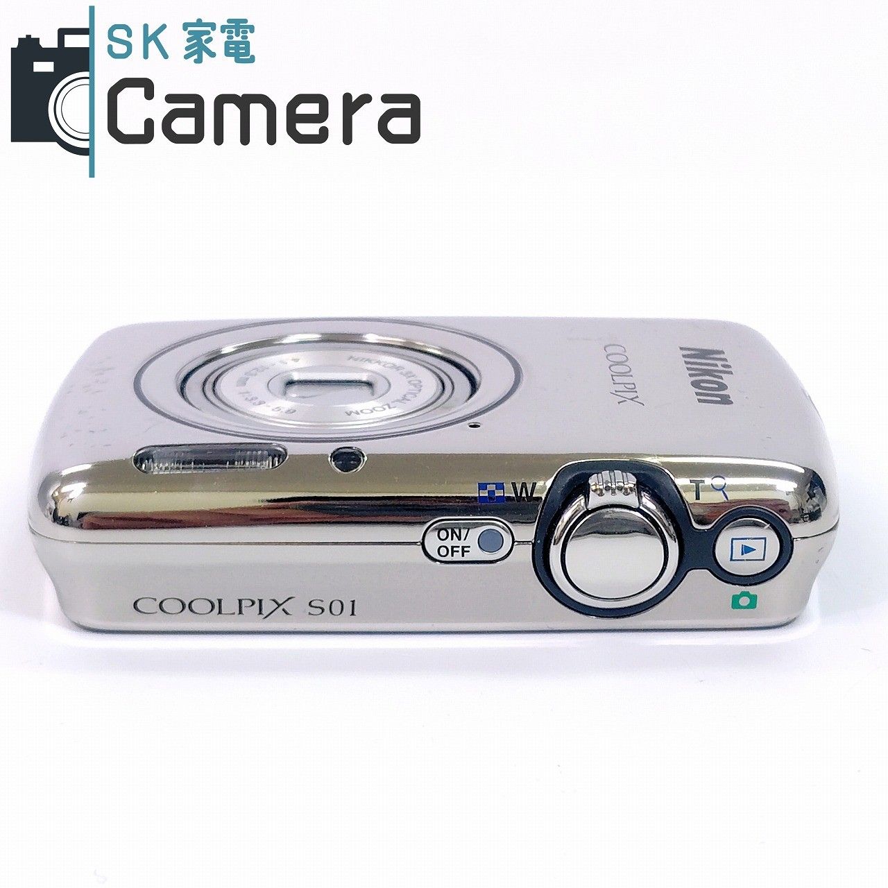 中古 Nikon COOLPIX S01 ニコン 充電器付 コンパクトデジタルカメラ
