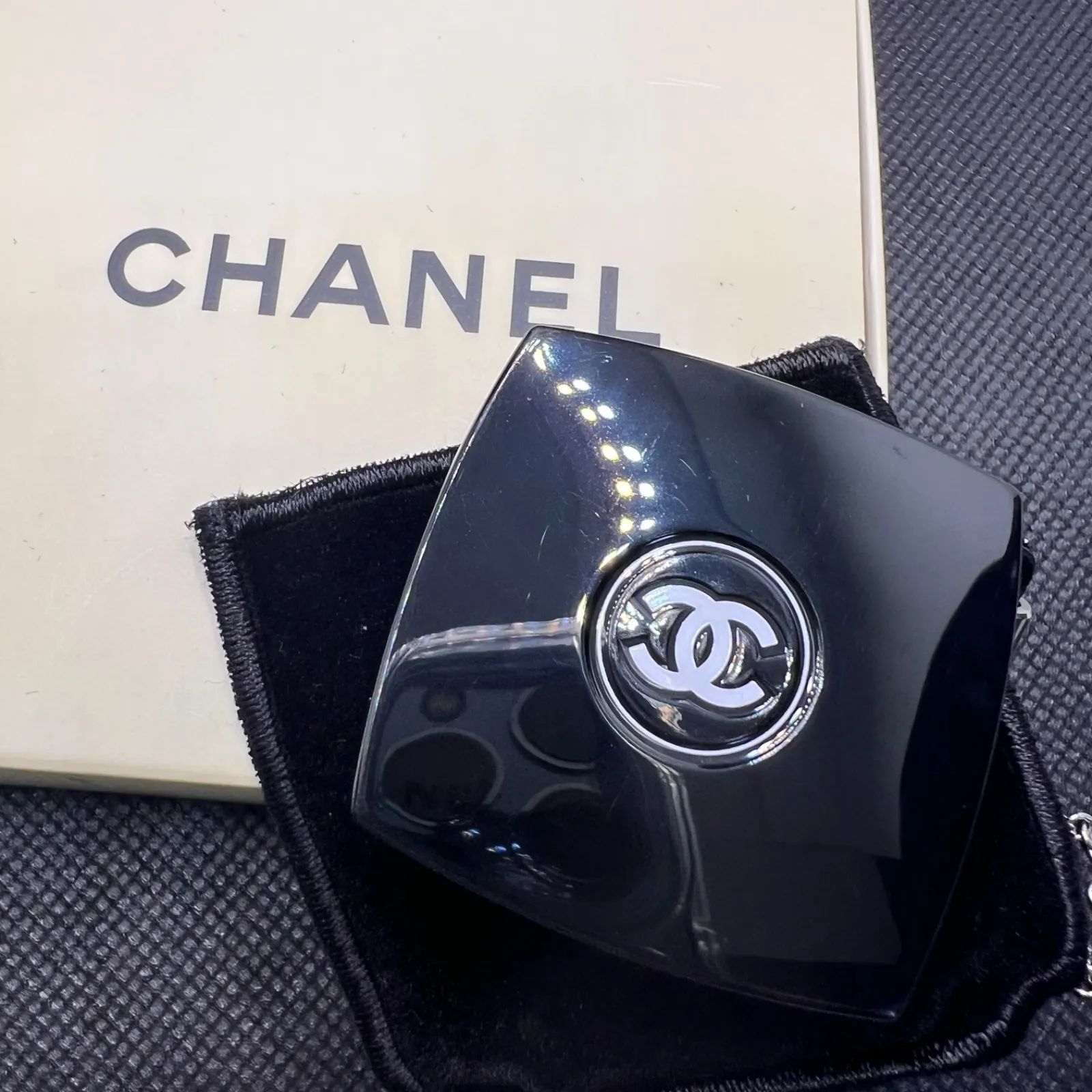 CHANEL シャネル ミラーコンパクト ストラップ チャーム