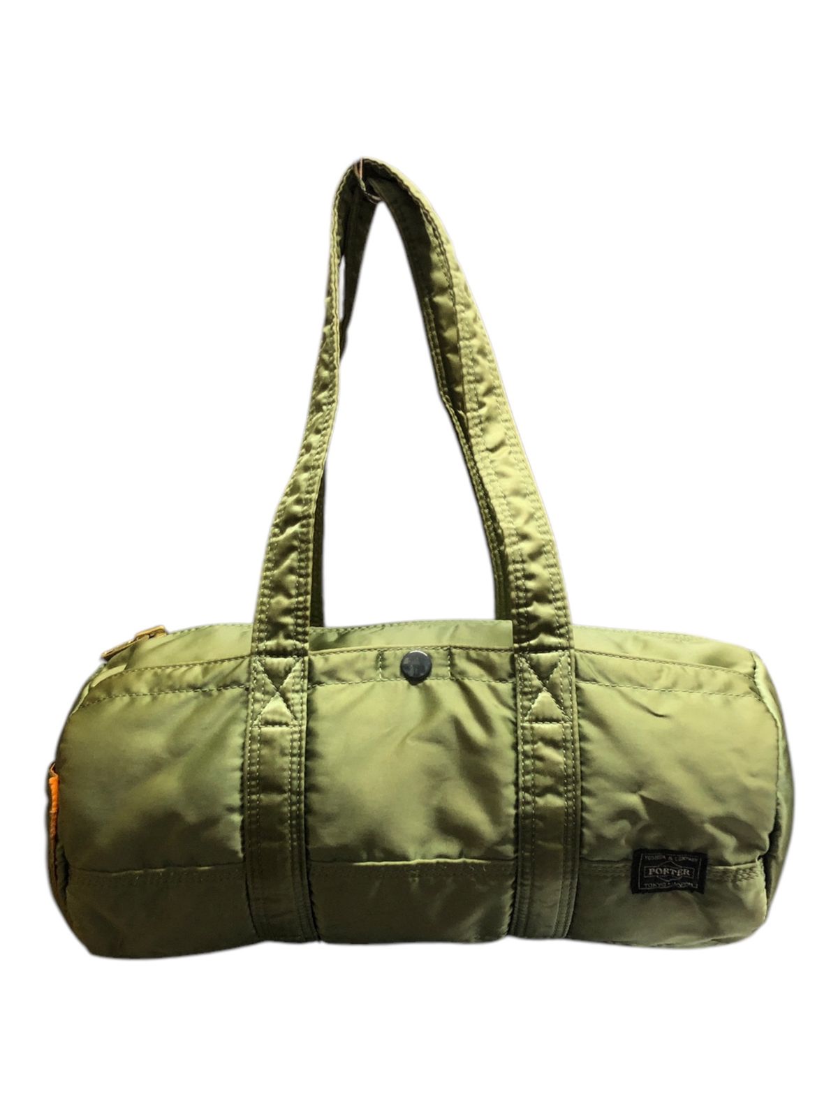 未使用級 ポーター タンカー セージグリーン ミニボストン ダッフルバッグ PORTER (ポーター) タンカー ミニボストンバッグ ダッフルバッグ