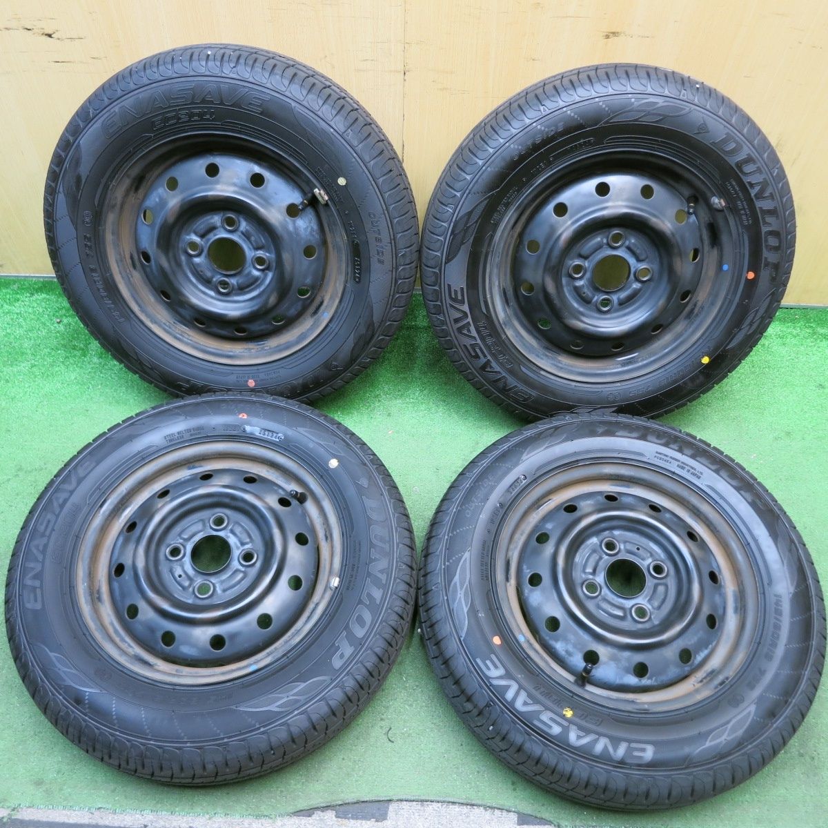 バリ溝！】145/80R13 タイヤホイールセット ダンロップ 【公式通販】