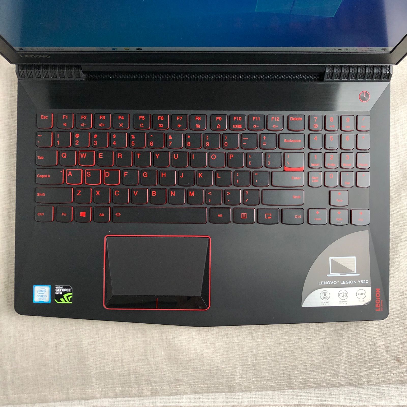 Lenovo - ◆ジャンク品◆ゲーミングPC ノートPC Lenovo Legion レノボ レギオン Y520-15IKBN【GTX1050・i5-7300HQ・16GB】★ストレージなし/LT-JUNK-240858（172290） ◇ジャンク品◇ゲーミングPC ノートPC Lenovo Legion レノボ