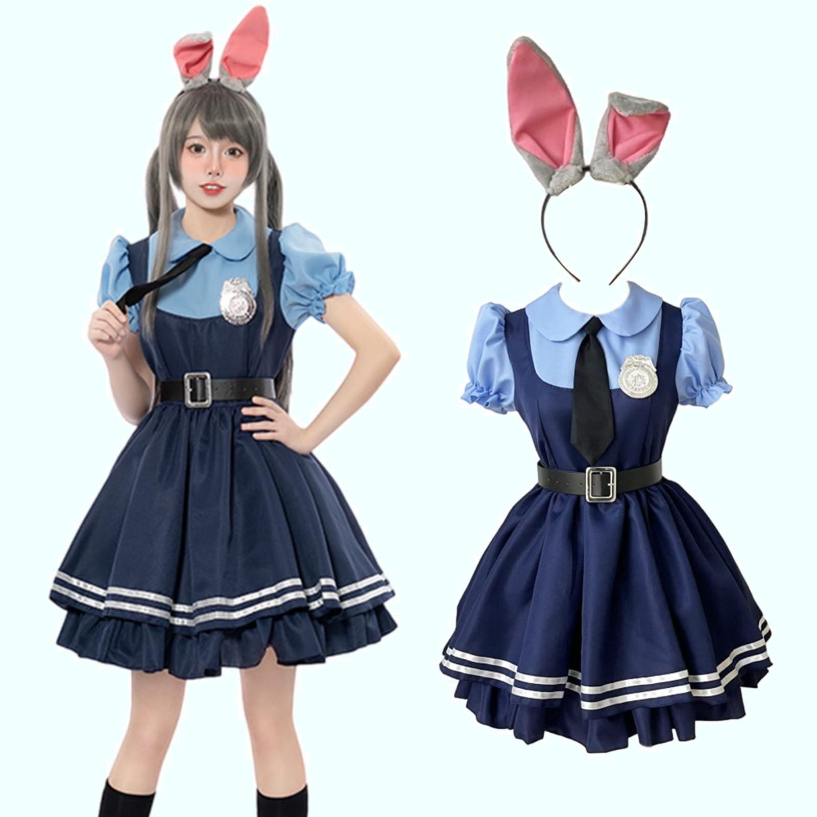 特価商品】[Moerstar] ハロウィン コスプレ衣装 ウサギ警察