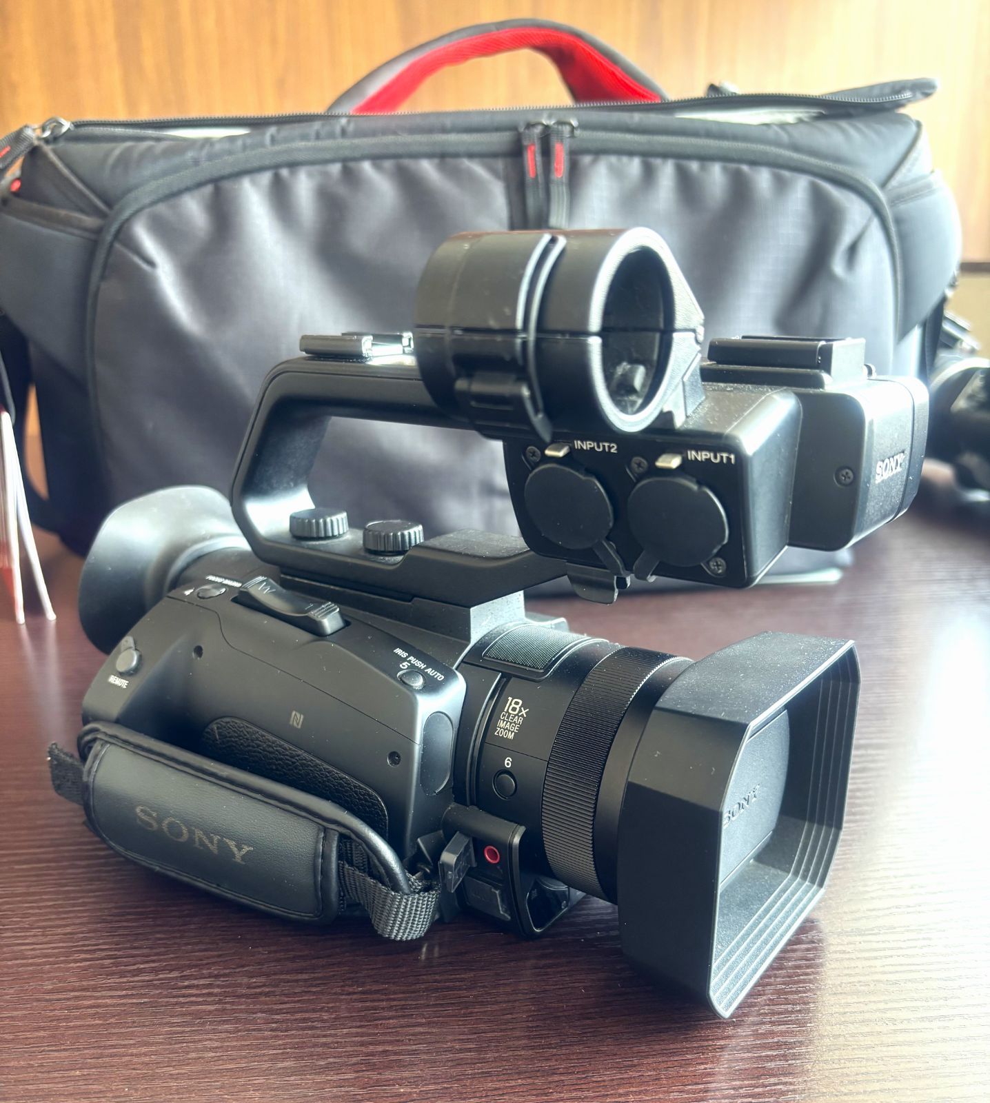 撮影機材一式セット！SONY ソニー HXR-NX80 NXCAMカムコーダー