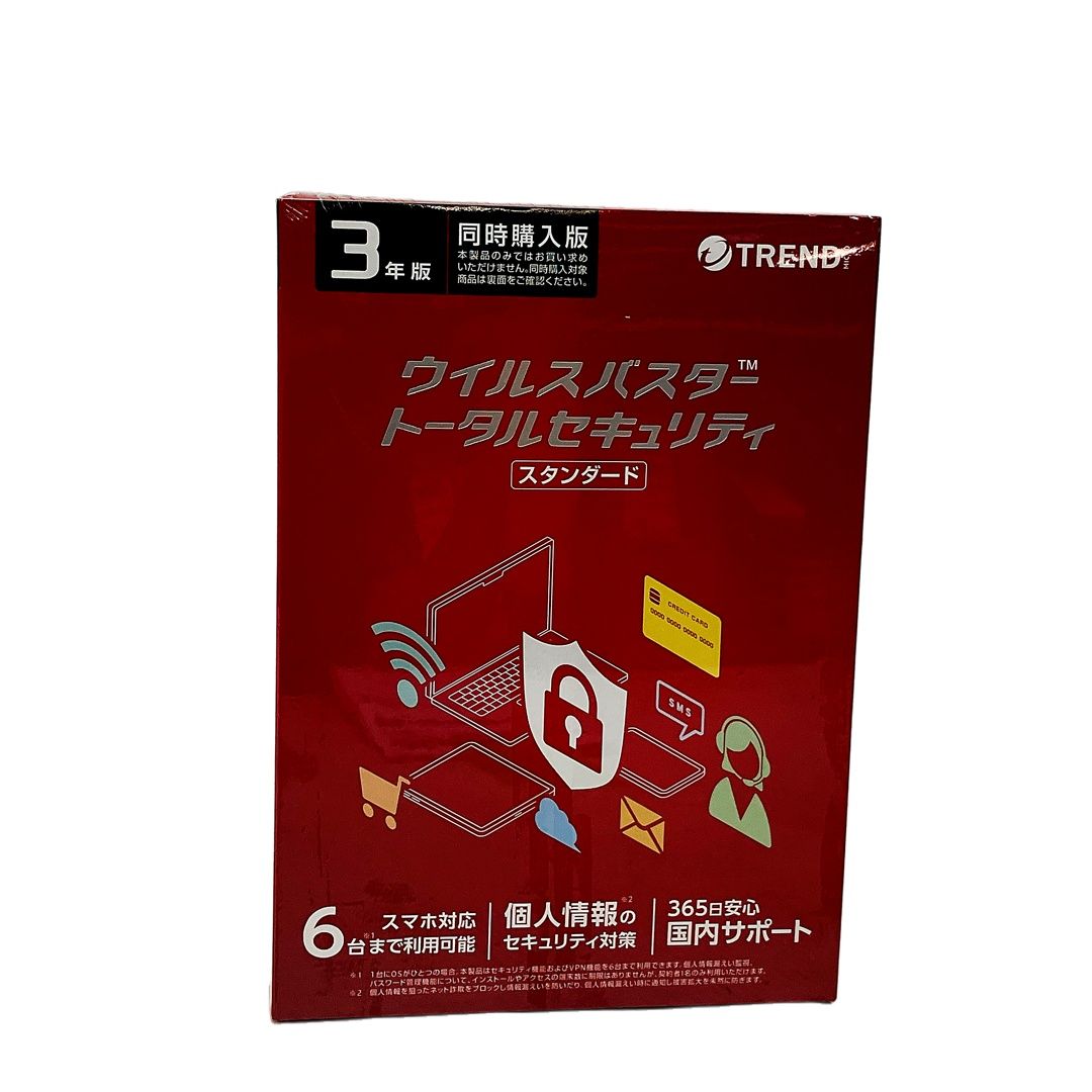 ウイルスバスター　3年版 トレンドマイクロ トレンドマイクロ ウイルスバスター クラウド