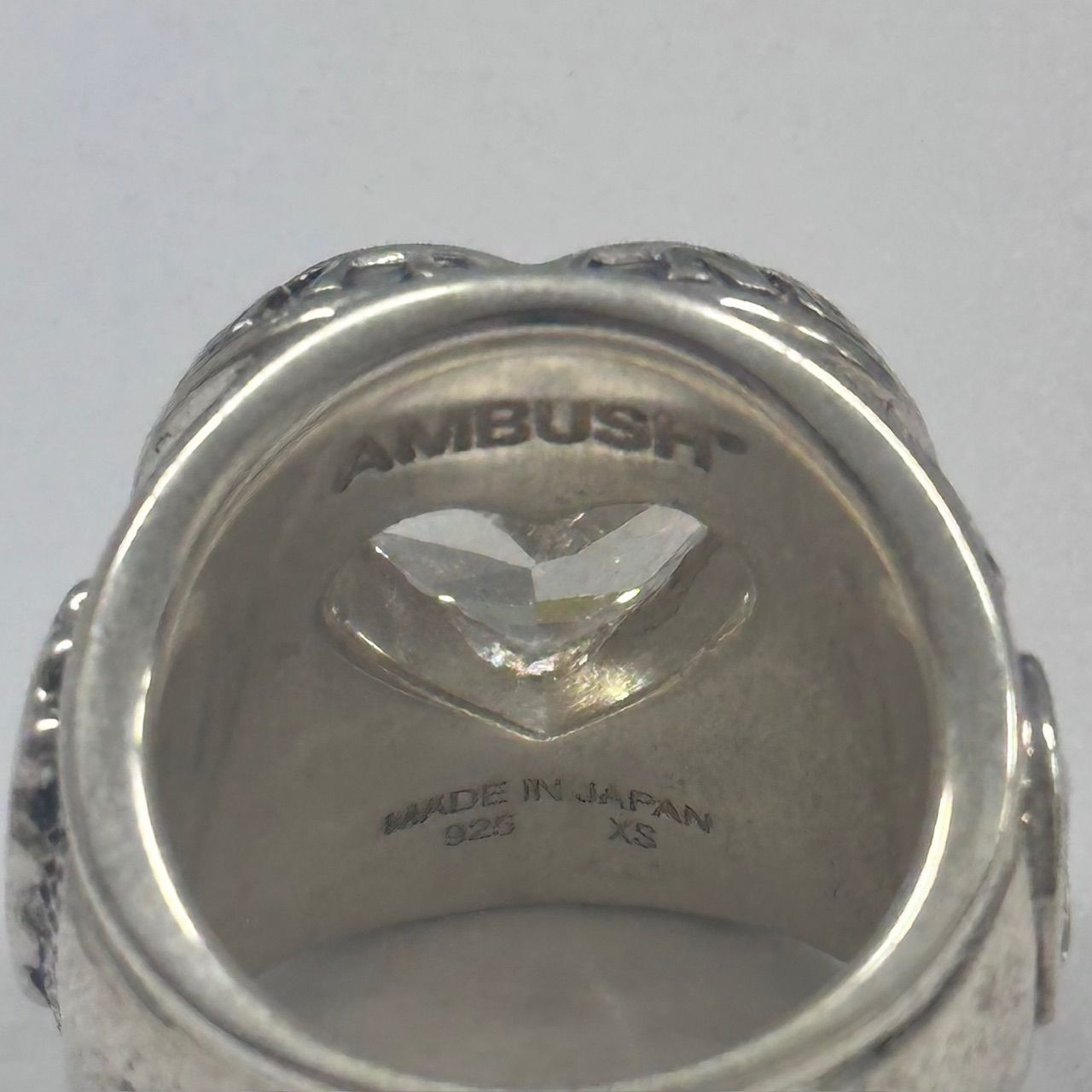 アクセサリー AMBUSH CLASS RING SILVER RED アクセサリー AMBUSH CLASS RING SILVER RED Ambush Class Ring