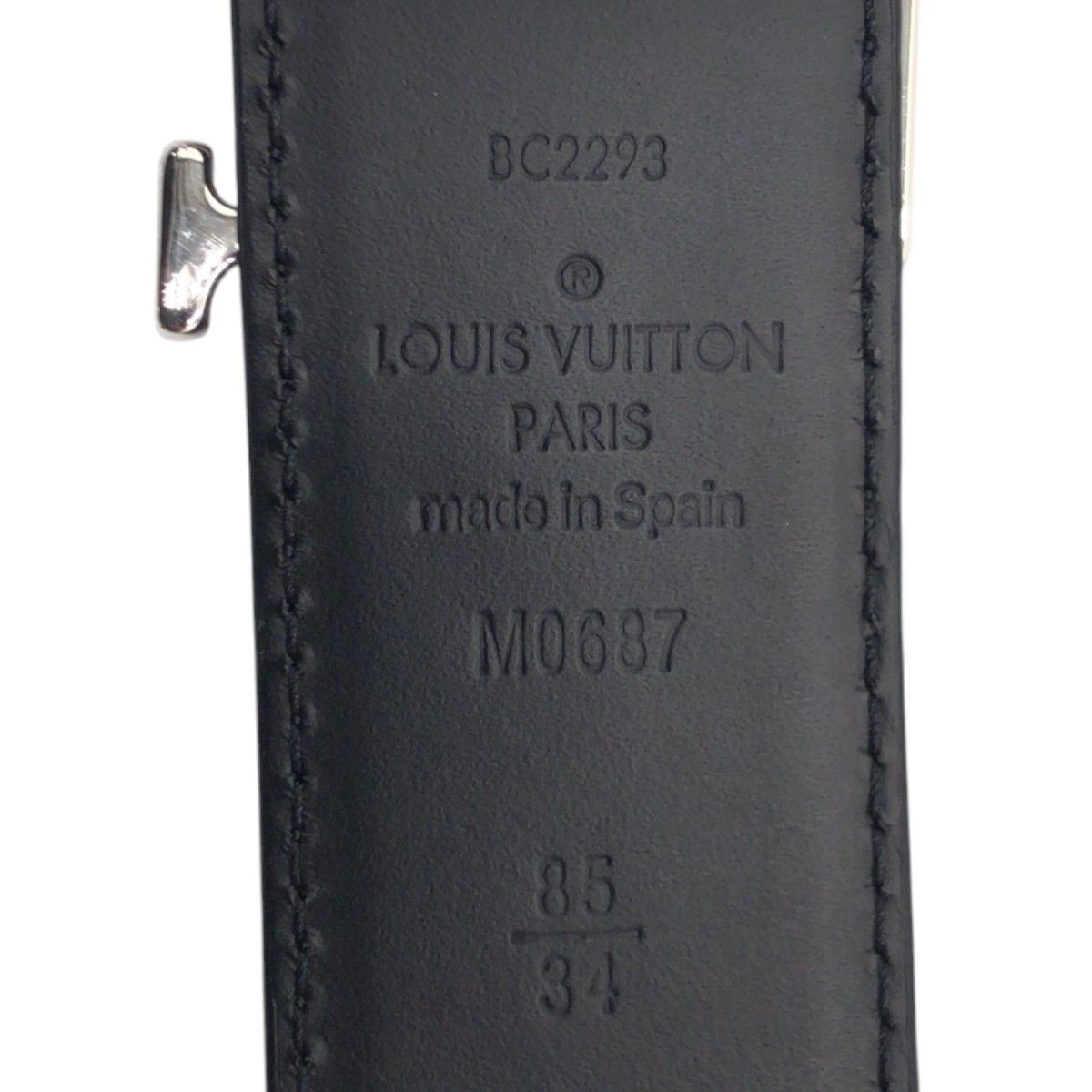 LOUIS VUITTON ルイヴィトン LV スカイライン ブラック 黒 シルバー 
