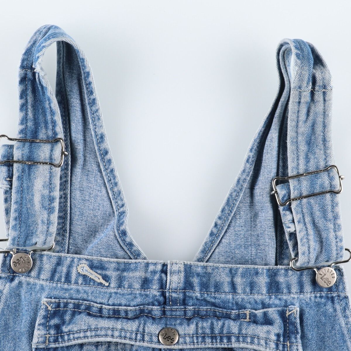 古着 90年代 リー Lee RIVETED DUNGAREES デニムオーバーオール