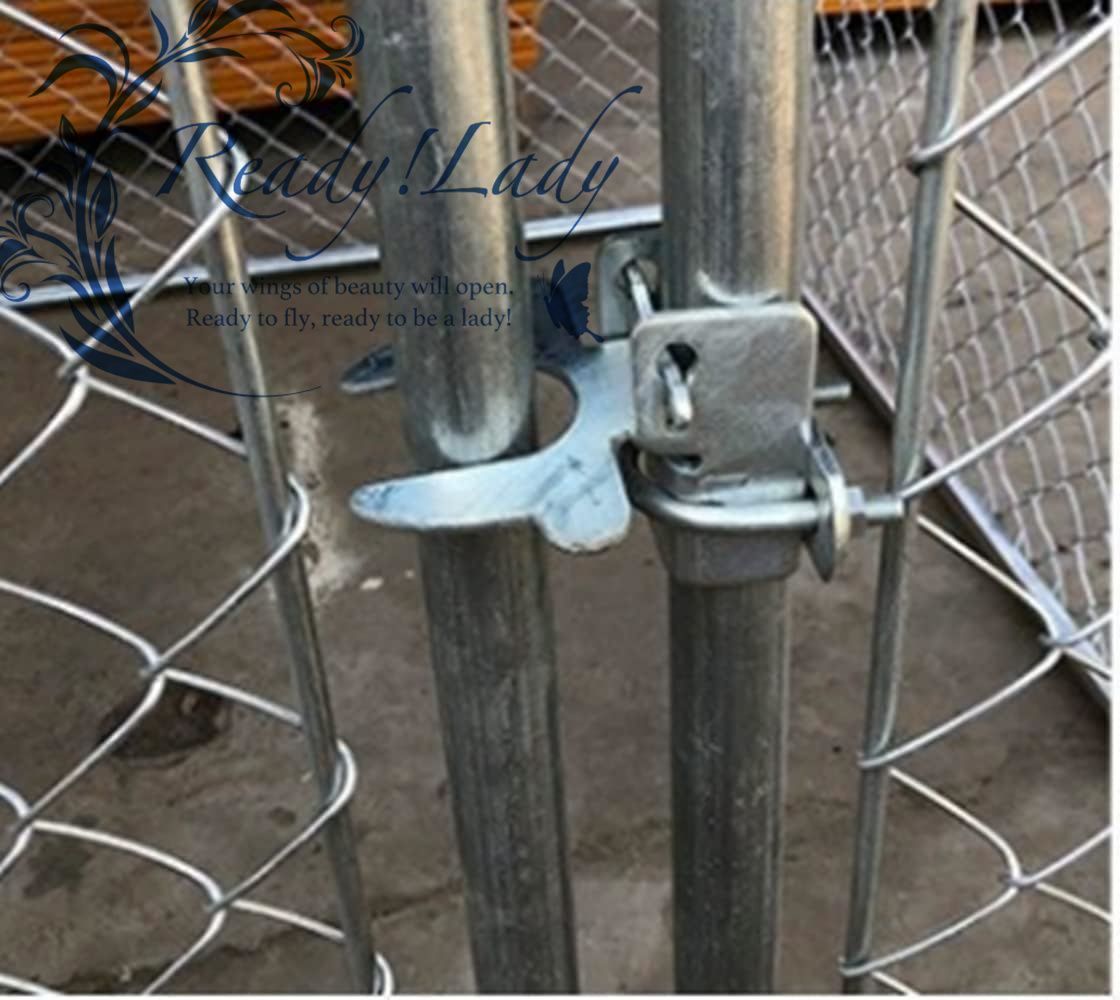 ペットフェンス針金犬籠大型犬室外ポンポン穴開けずDIYペットケージ B-2.3