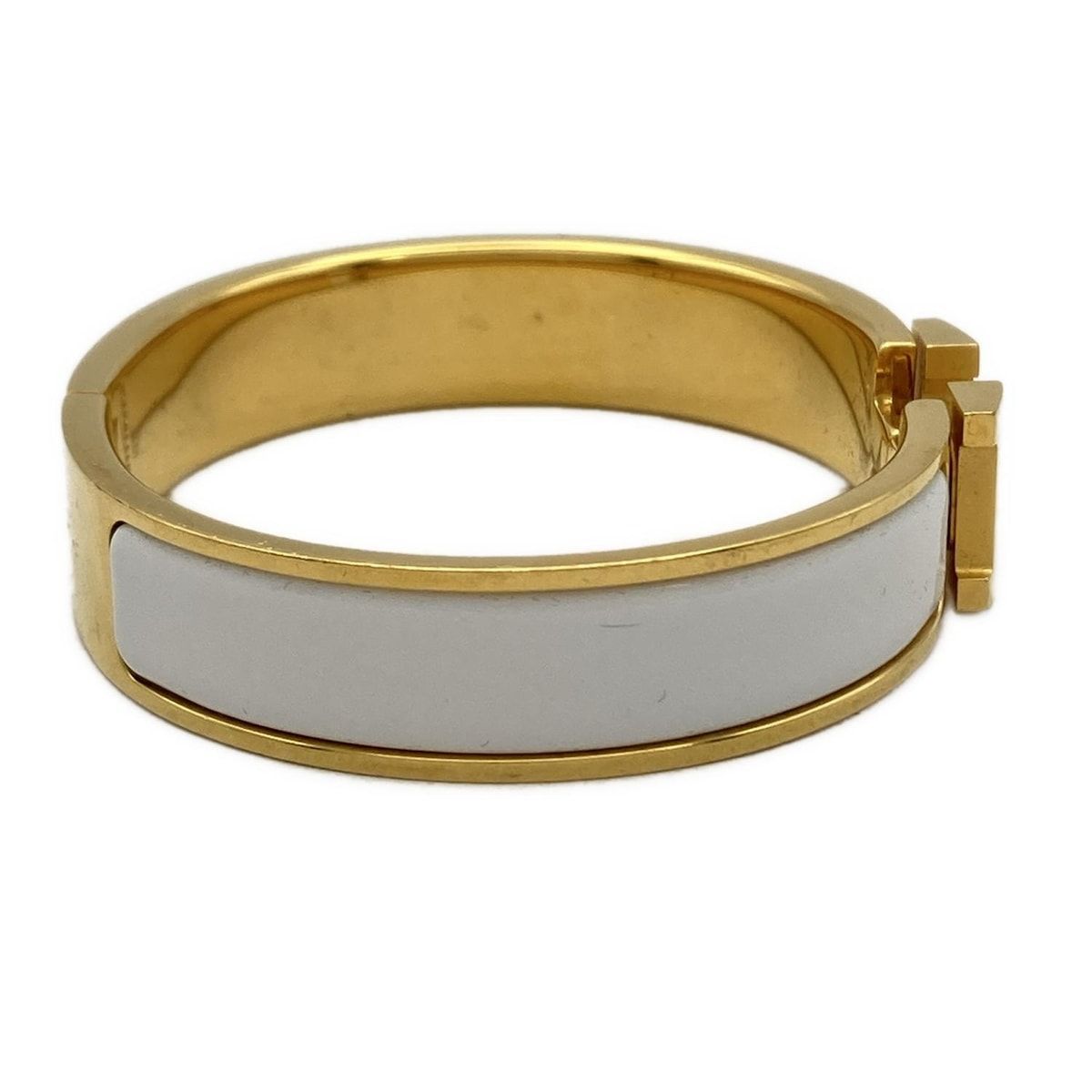エルメス HERMES クリックH マロングラッセ ゴールド バングル エルメス / HERMES クリックH マロングラッセ/ゴールド金具