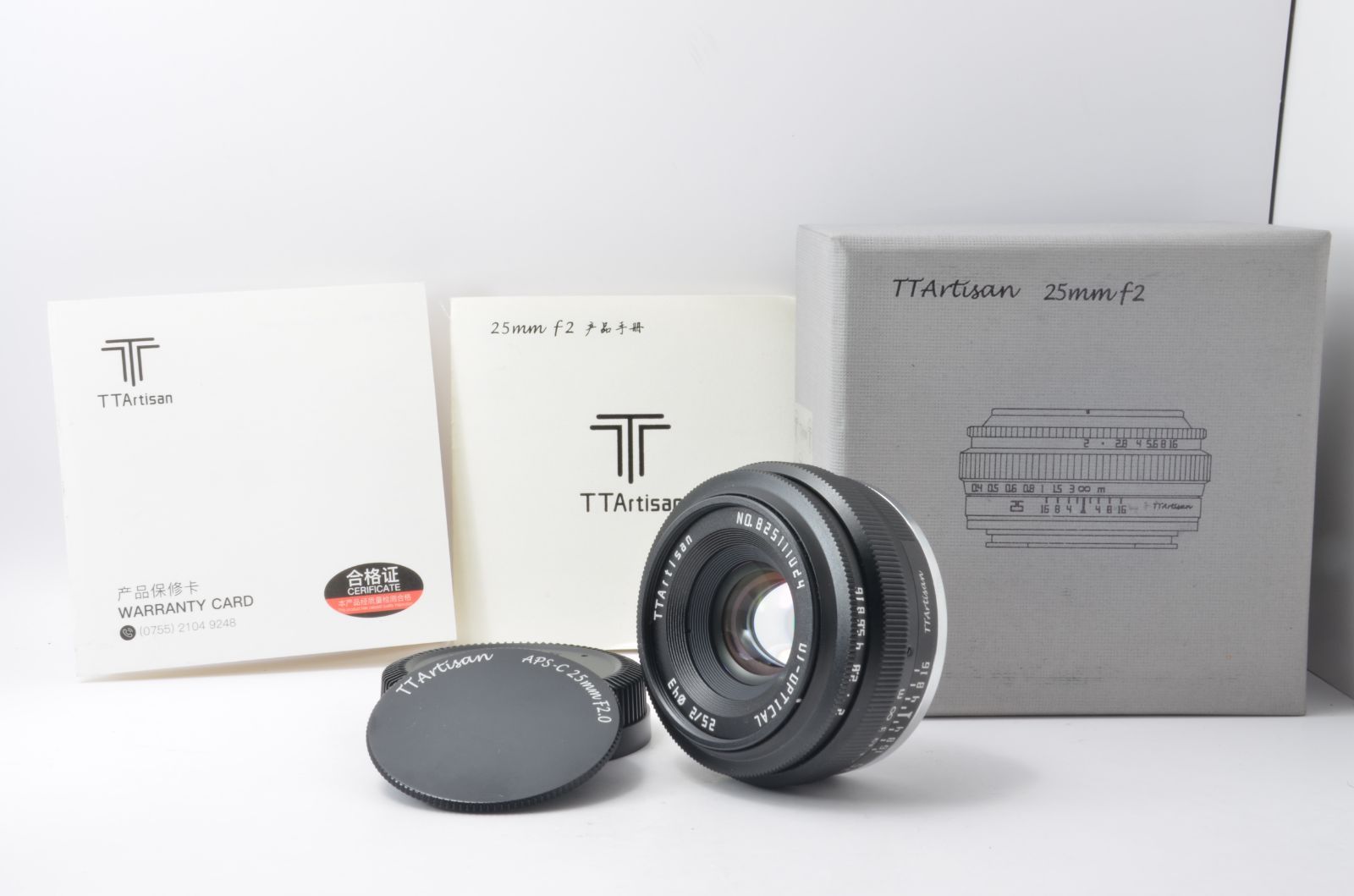 TT artisan 25mm f2 Xマウント未使用に近い TTArtisan 25mm F2.0