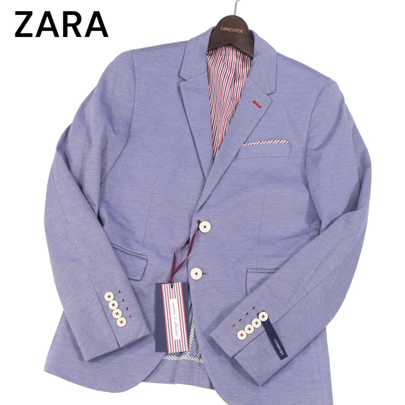 『5年保証』 ザラ MAN ZARA 未使用】 新品 マン ストレッチ 通年 ジャケット・アウター