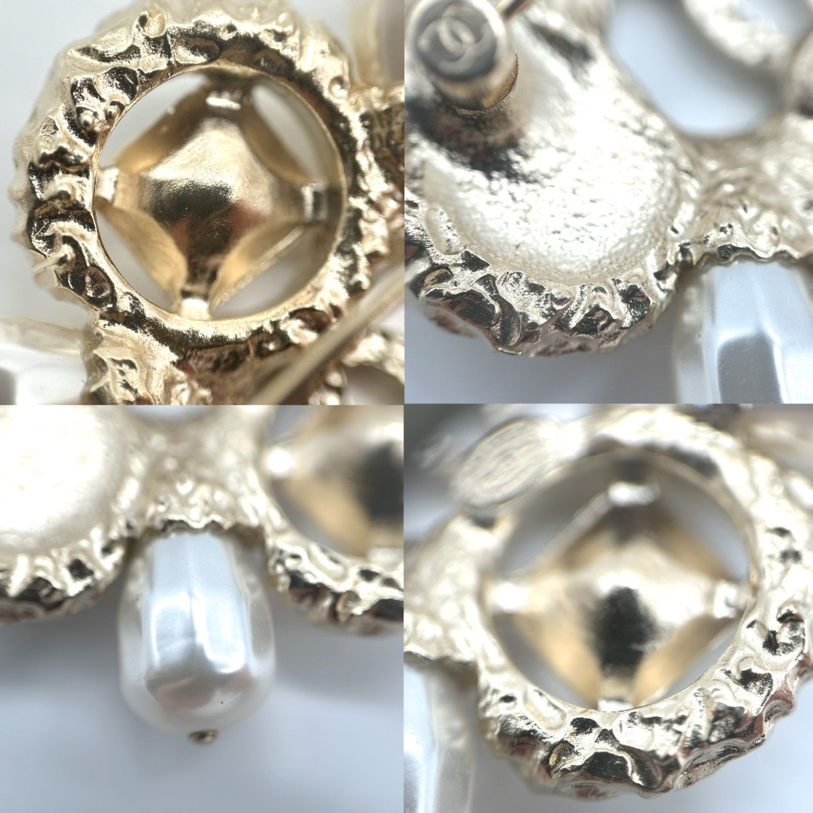 【美品】CHANEL ブローチ F22C ココマーク □シャネル□CHANEL□ブローチ□ココマーク□CCマーク□フェイク