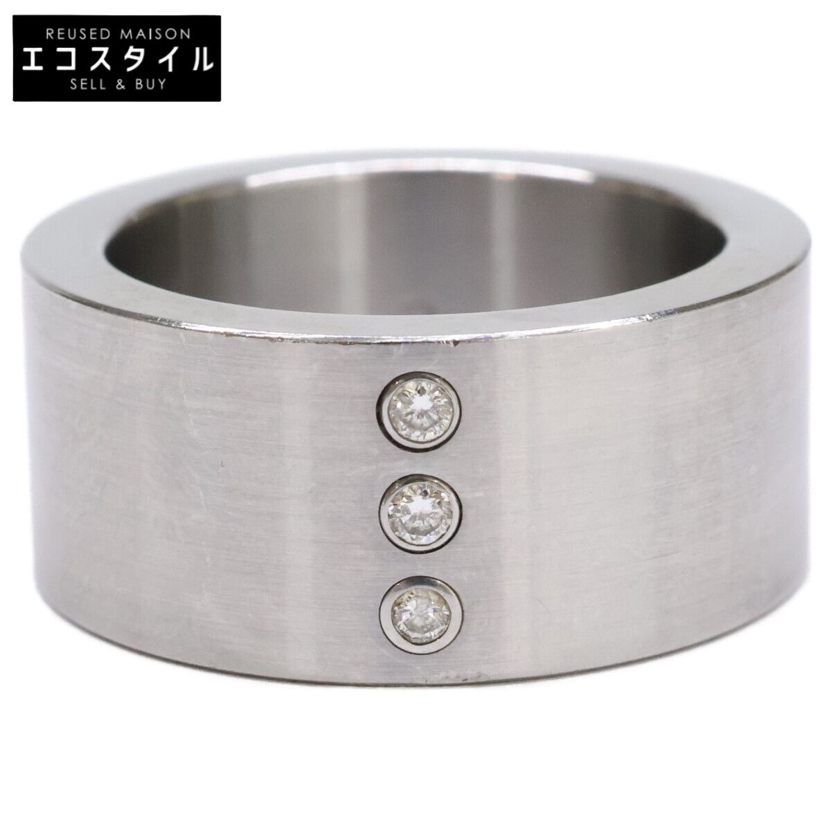 GUNTER WERMEKES ギュンター ヴァーミクス R0036 Width 11mm | 3 Diamonds - 0.09ct 20号