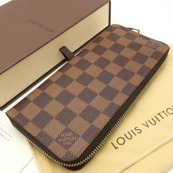 LOUIS VUITTON ジッピーウォレット ヴェルティカル N61207 ダミエ ラウンドファスナー長財布 新品同様 美品 ルイヴィトン  ◇送料込◇質屋-10152 - メルカリ