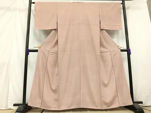 平和屋着物○小紋師 宍戸陵 江戸小紋 角通し 正絹 逸品 AABA5272ph