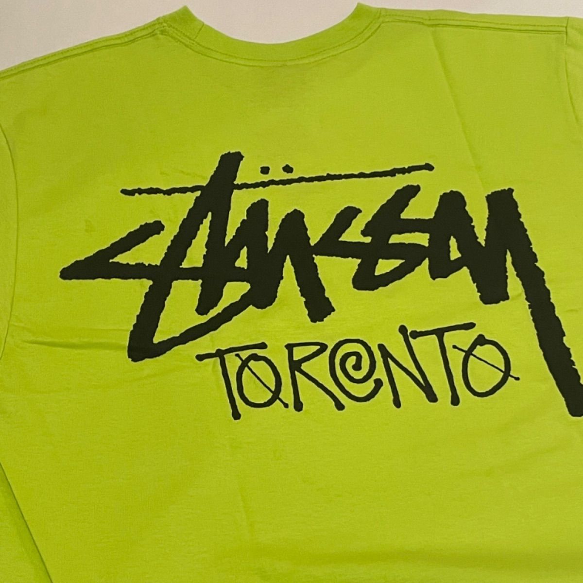 袖丈半袖stussy ステューシー Tシャツ 2008 カナダ トロント