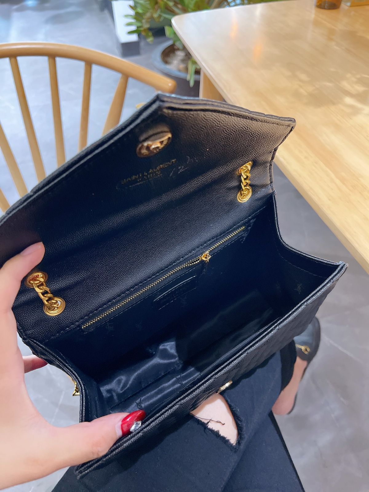 超美品  レディース YSL イヴサンローラン ショルダーバッグ