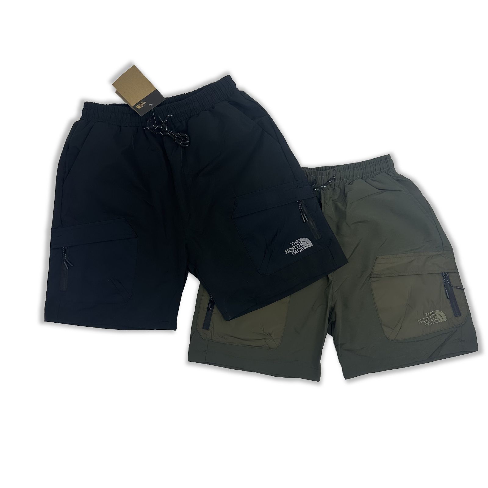 THE NORTH FACE マルチポケットUEブラックラベル シティショート 速乾混紡ナイロンカーゴショートパンツ