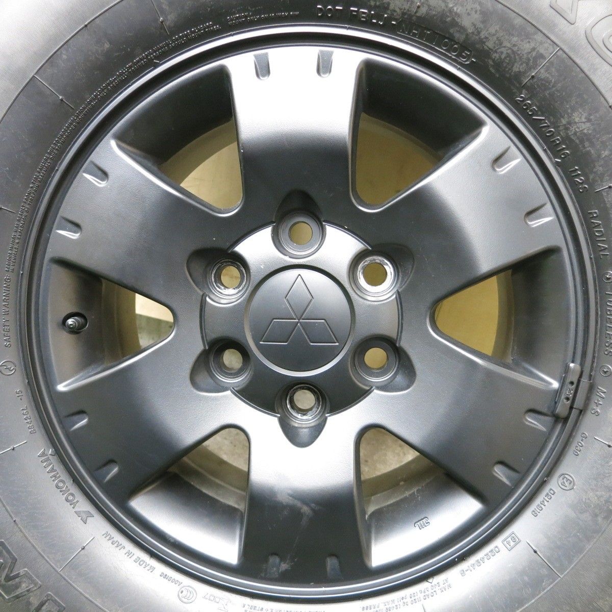 1本 三菱 パジェロ 純正 カスタム 265 70R16 ヨコハマ ジオランダー G039 スペア 16インチ PCD139.7 6H 5091002ナノ USTAUSTRALIA_COM_AU