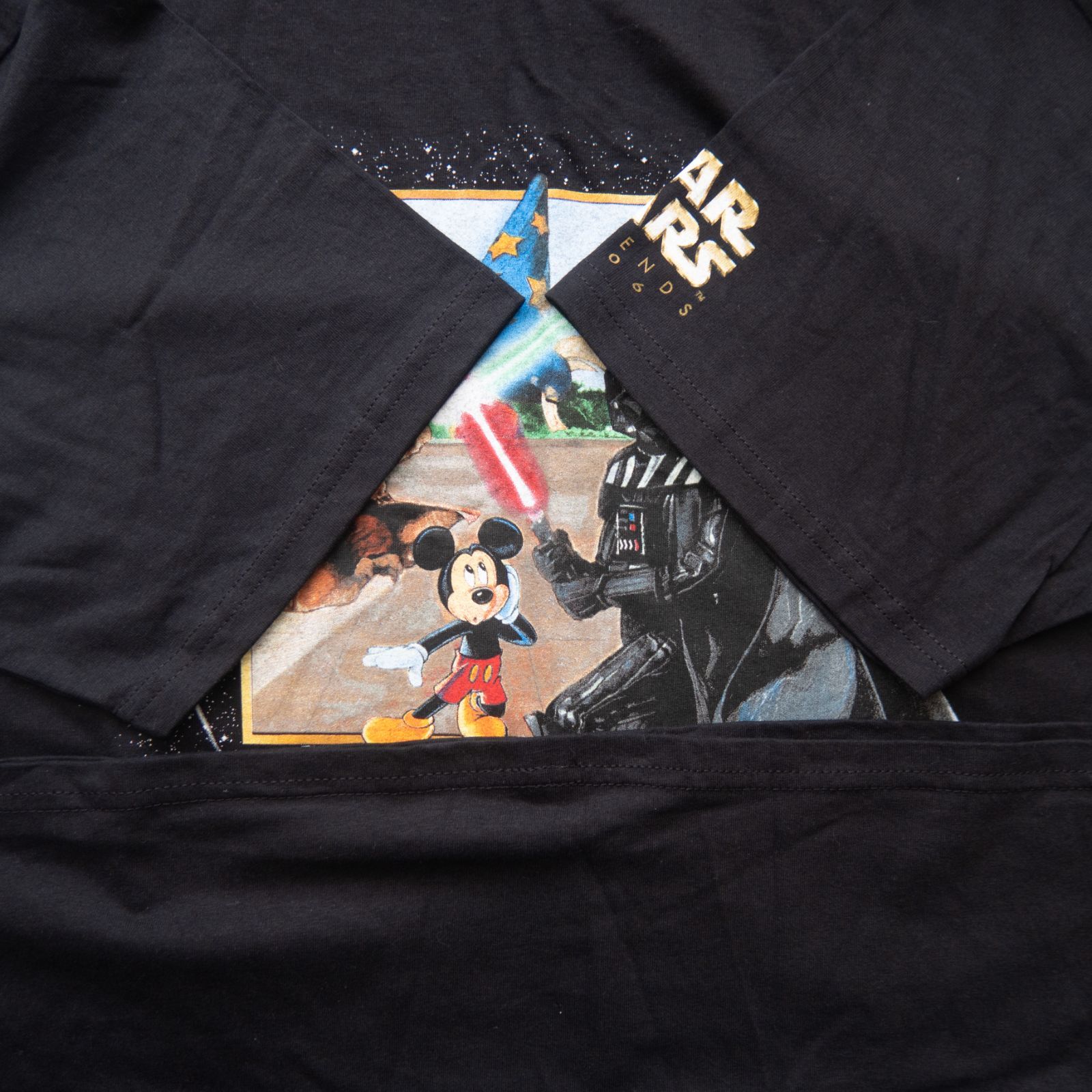 STARWARS Disney Tシャツ ヨーダ ミッキー Oversized Star Wars Yoda Mickey Shirt | Vintage Disney Star