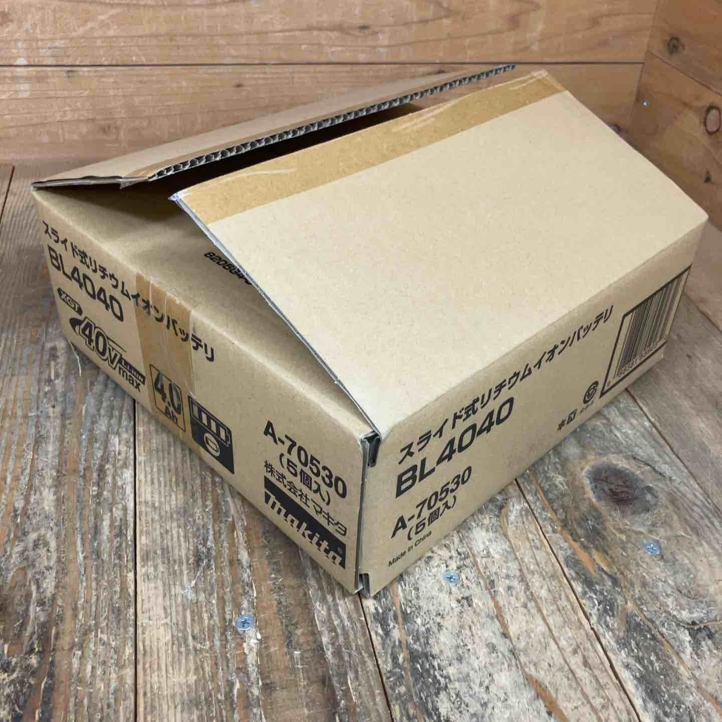 人気商品！ マキタ makita リチウムイオンバッテリー 40Vmax 4.0Ah BL4040 A-69939 計5点 まとめ 所沢店 【送料無料】