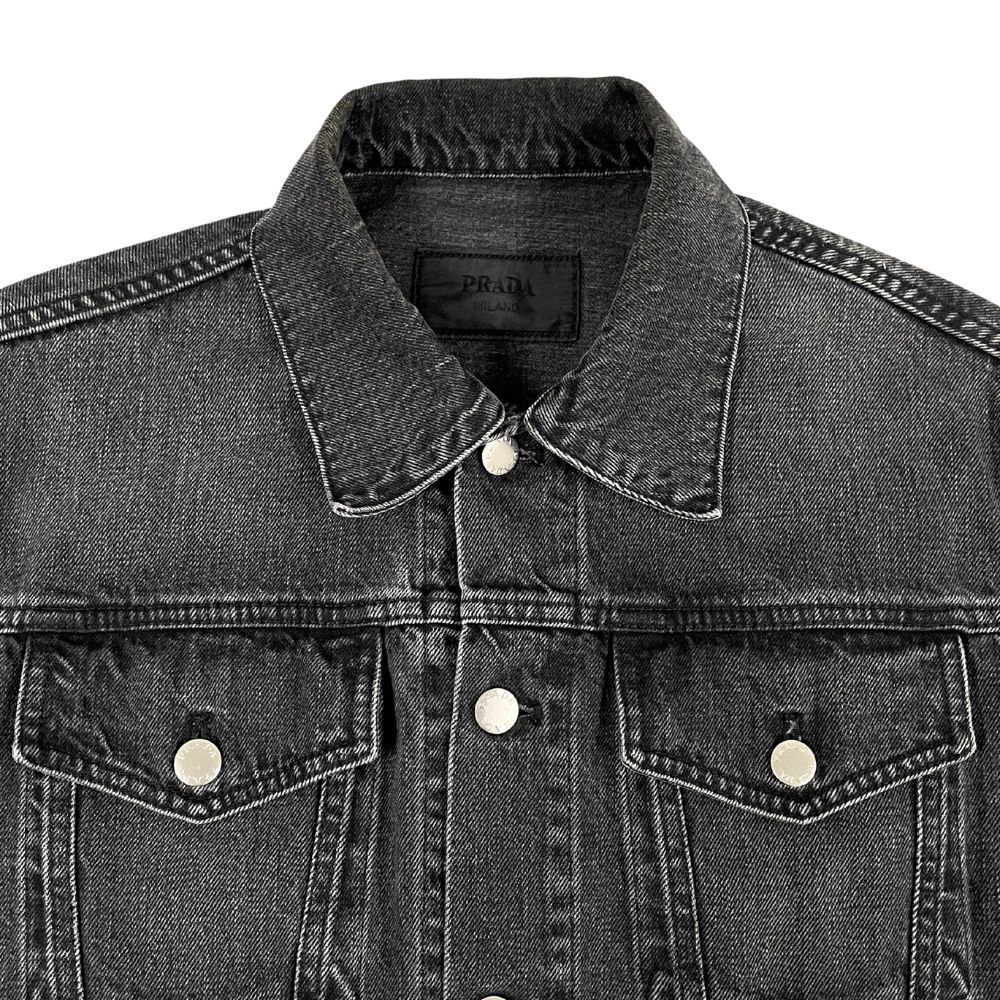 PRADA プラダ 品番 ACU1 2022 2657 加工 ブラック Gジャン デニム