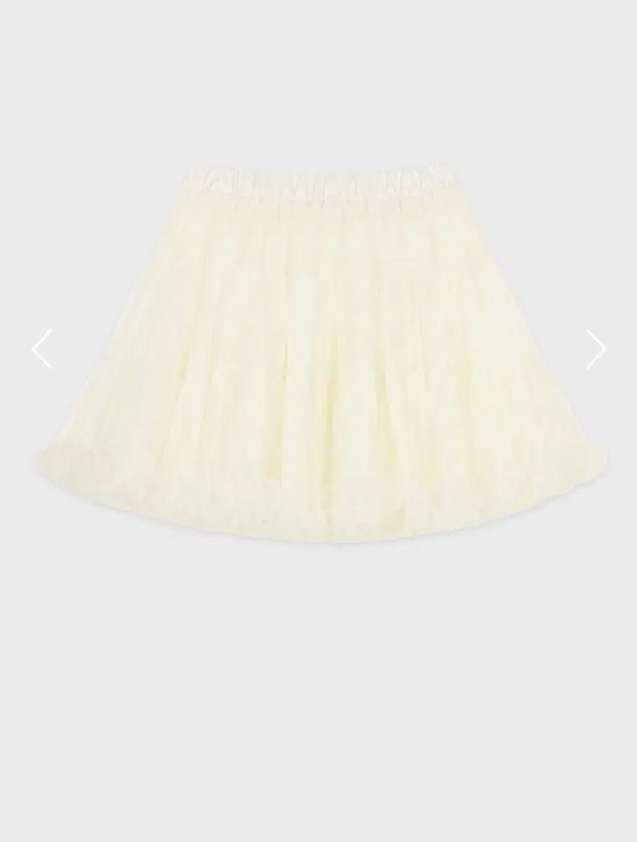 SINOON シヌーン SINOON Tute skirt cream チュート スカート クリーム