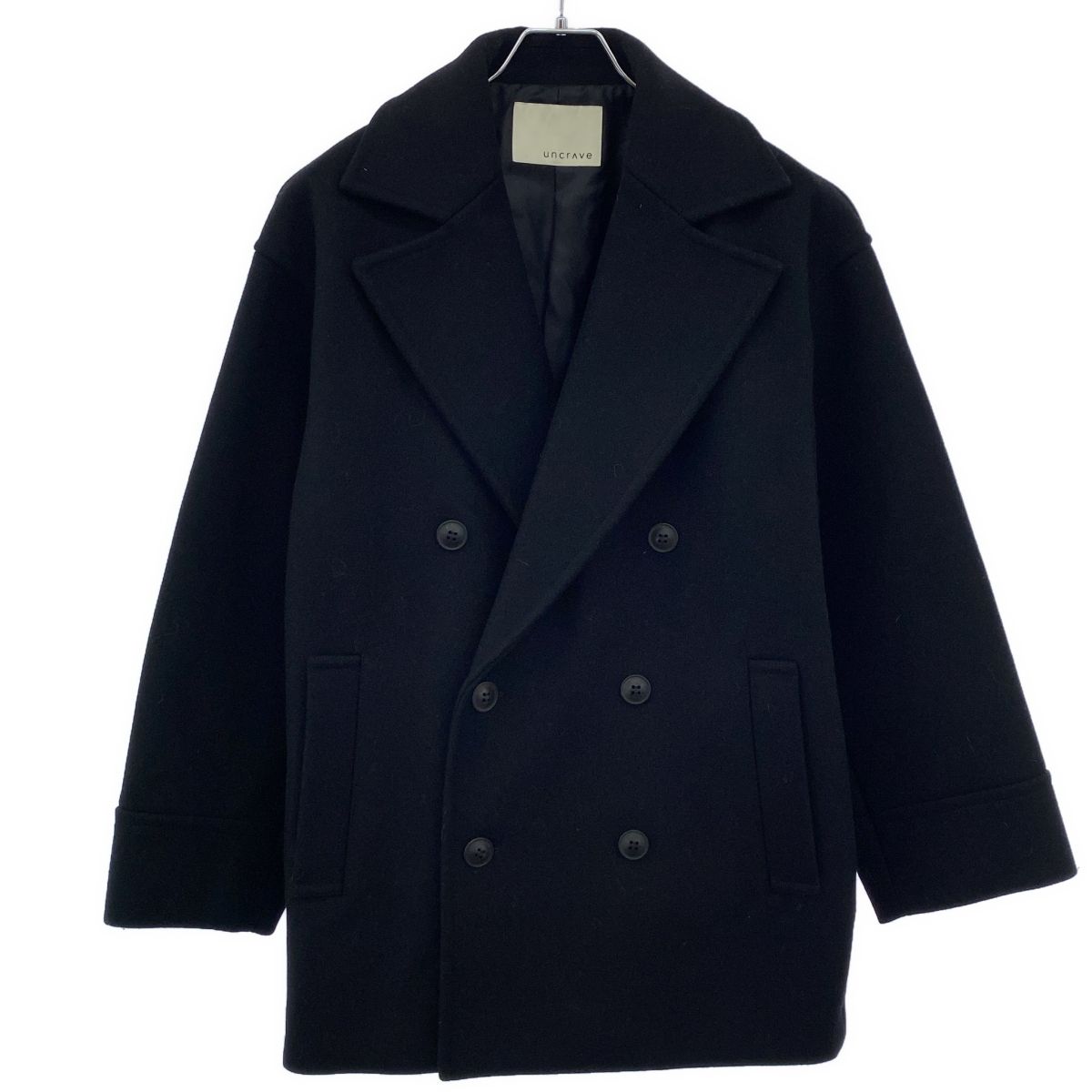 uncrave アンクレイヴ TAKUMI Pコート SW0554 ブラック F