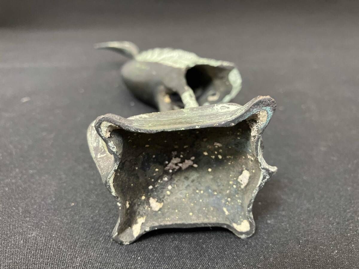 鶴亀 延年 中国 青銅器 19cm - メルカリ