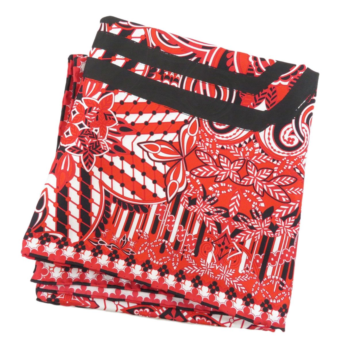 LOUIS VUITTON ルイヴィトン M78659 ロゴモチーフ スカーフ シルク