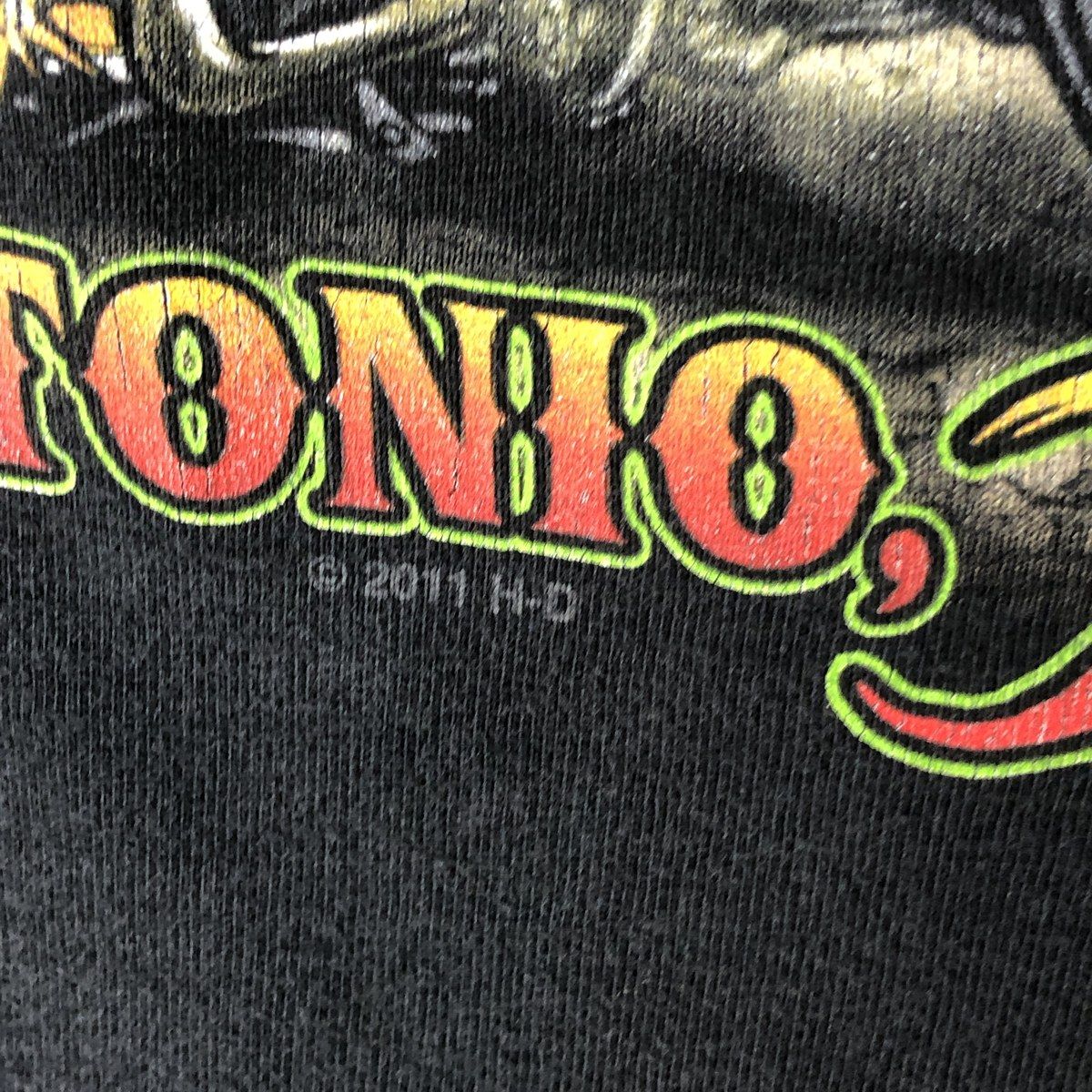 古着 ハーレーダビッドソン Harley-Davidson ドクロ柄 スカル柄