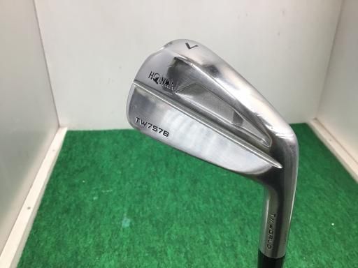 本間ゴルフ TOUR WORLD TW757B 6S アイアンセット IR 純正特注シャフト フレックスS メンズ 男性用 右利き 右用 Cランク ゴルフクラブ