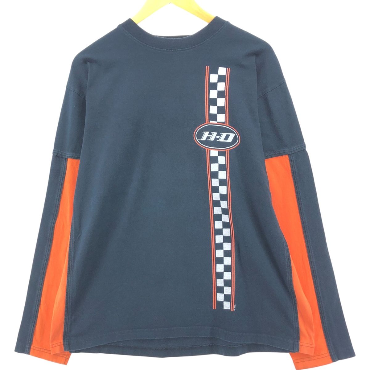 古着 00年代 ハーレーダビッドソン Harley-Davidson ロングTシャツ ロンT メンズXL相当|eaa549985