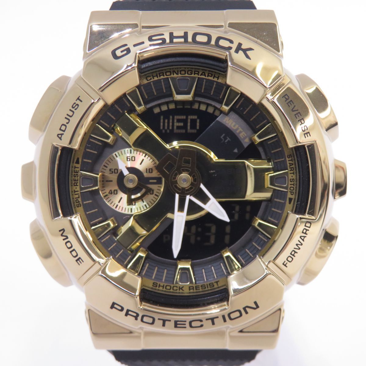 CASIO カシオ G-SHOCK GM-110G-1A9JF クオーツ 腕時計 ※中古美品