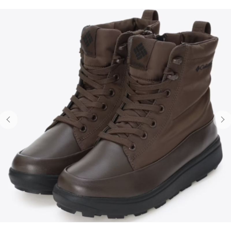 ムラスポ公式 COLUMBIA コロンビア SUPLANDⅢ DIVA LACE WP OH INFINITY サップランド ディーヴァ YL9101 259 ブラウン レディース 防水防寒防滑シューズ オムニヒート ビブラム