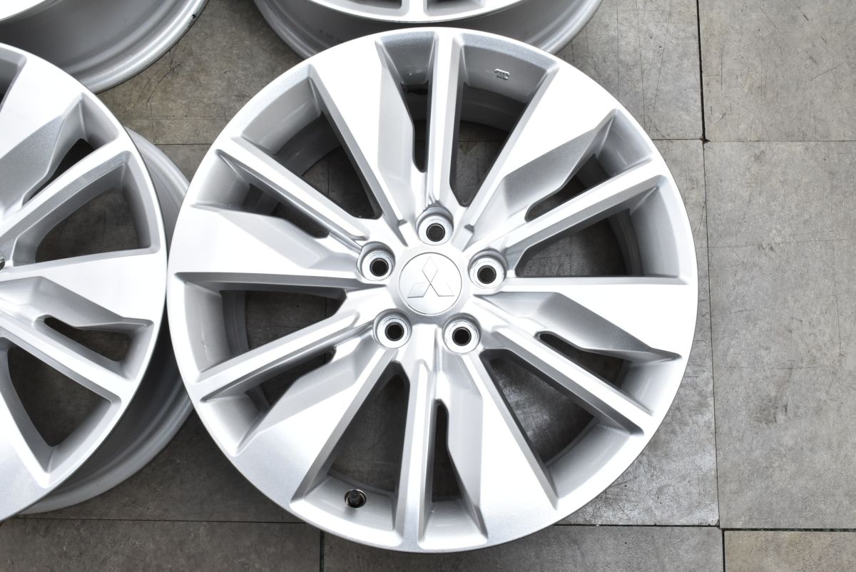 三菱 アウトランダー PHEV 純正 18in 7.5J 35 PCD114.3 4本 デリカD 5 エクリプスクロス 流用 スタッドレス 交換用 FFCRYSTALESIA_COM