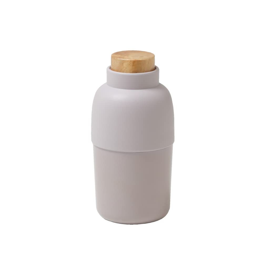 Size:c)ロール型_Color:02)グレー ideaco(イデアコ) ロール型 ウェットティッシュケース グレー Mochi Bin (モチビン)