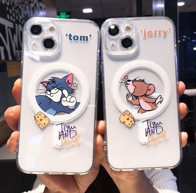 トムとジェリー スマホケース iPhone15ケース カバー iPhone14 iPhone13 mini Pro Max iPhone 12 11  SE XS Max XR トムとジェリー magsafe充電 ワイヤレス充電 - メルカリ