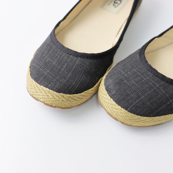 UGG アグ INDAH インダー リボン付きフラットシューズ 22