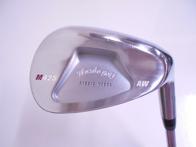 【中古】ウェッジ マスダゴルフ STUDIO WEDGE M425 ニッケルクロムメッキ N.S.PRO 950GH S 52 ウエッジ 地クラブ カスタム スチールシャフト おすすめ メンズ 右