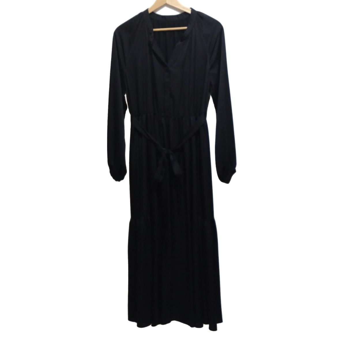 GRACE CONTINENTAL グレースコンチネンタル ワンピース サイズ38 M レディース - 黒 長袖|マキシ丈