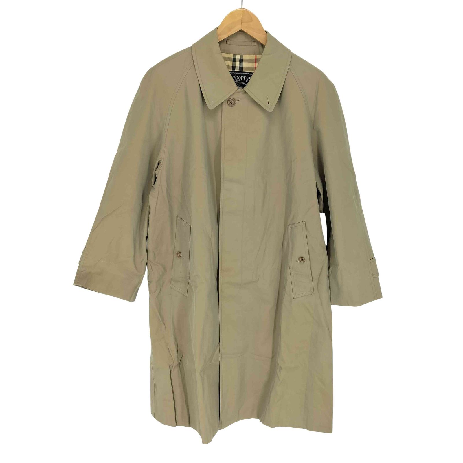 バーバリー
ベージュ キルティング マザーズバッグ　マット付き バーバリーズ BURBERRYS 玉虫 裏地ノヴァチェックステンカラー