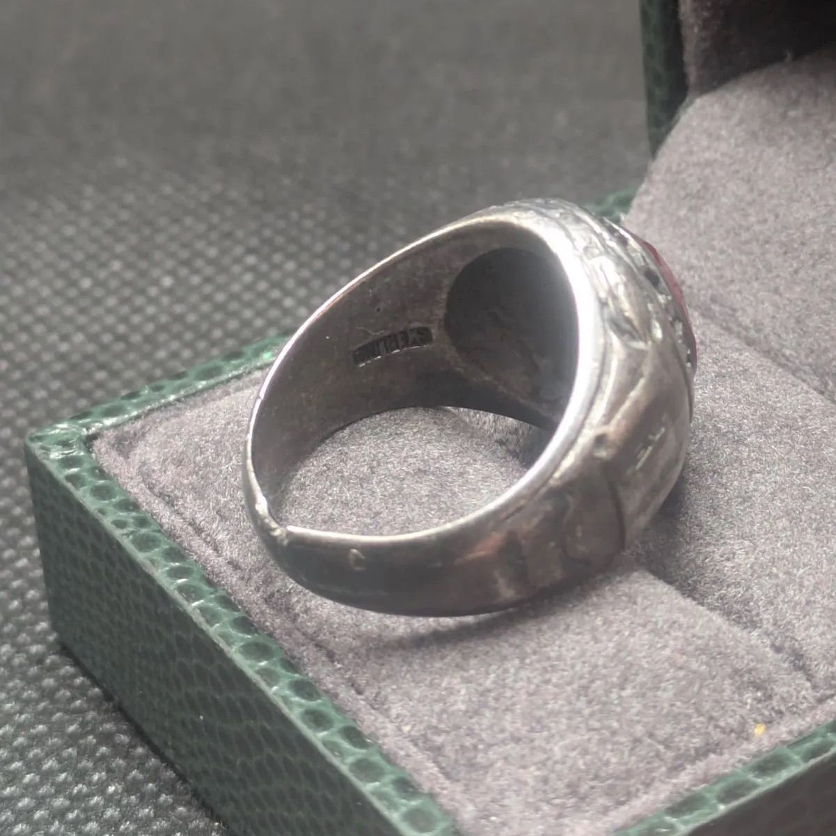 大好き スターリングシルバー925 18号 ARMYリング メンズ ヴィンテージ 進捗