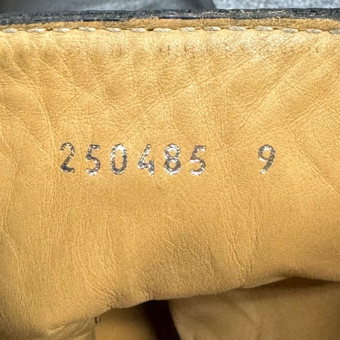 GUCCI サイドジップ レザー エンジニアブーツ 250484 ブラック 9