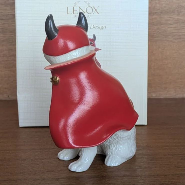 大きなサイズ レノックス 小悪魔 猫 陶器 置物 24K デビル 仮装 24K 大きなサイズ レノックス 小悪魔 猫 陶器 置物 24K デビル 仮装 24K