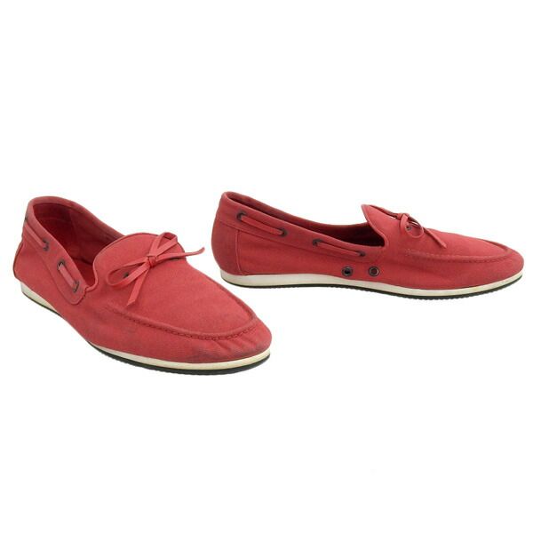 エルメス　デッキシューズ　ヴィンテージ 70s MAINE LINE レザー モカシン デッキシューズ 茶 9D