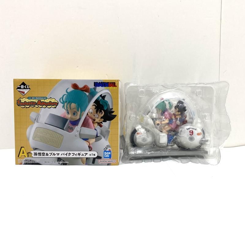 開封】A賞 孫悟空＆ブルマ バイクフィギュア 「一番くじ