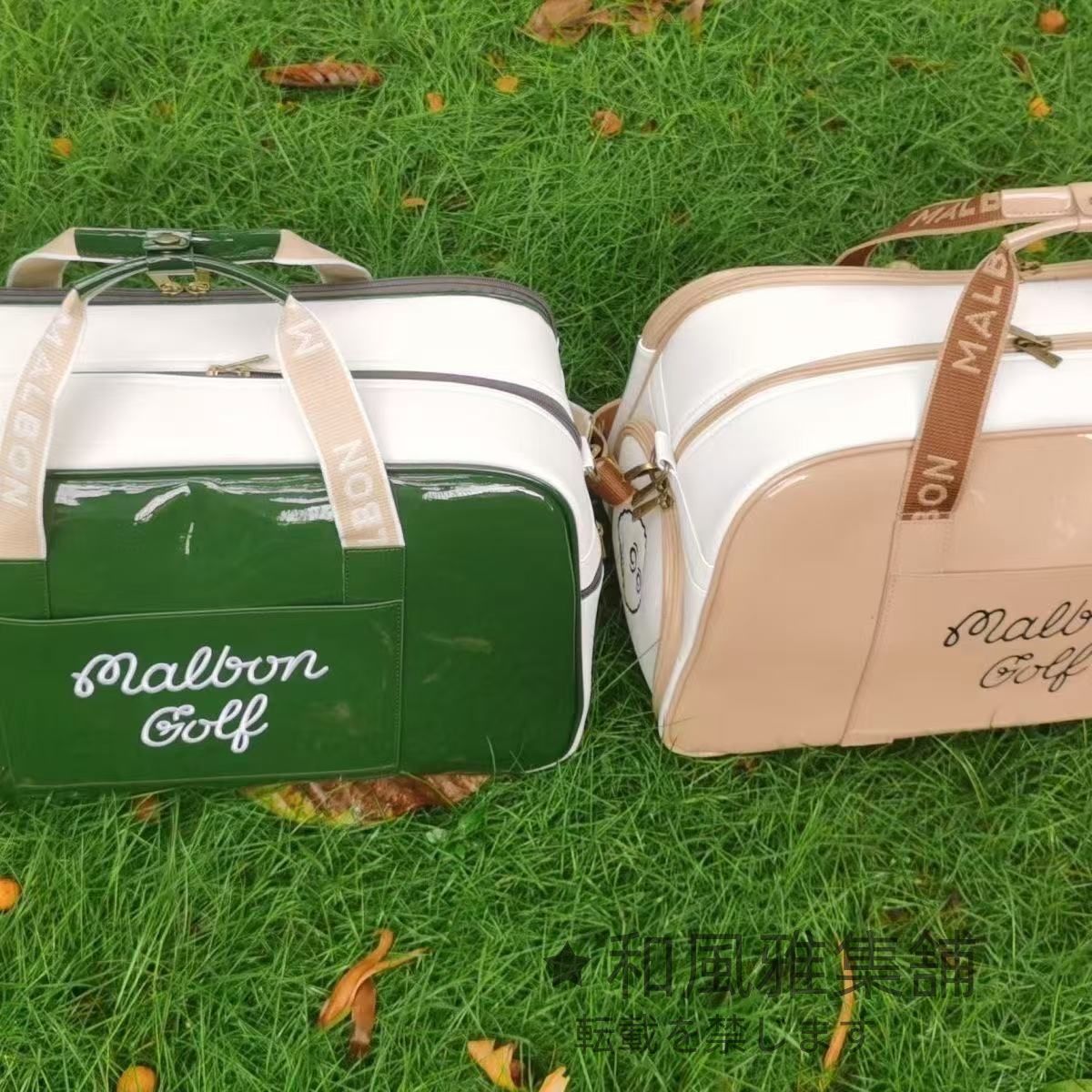 今期新作 malbon golf マルボンゴルフ ボストンバッグ ゴルフ